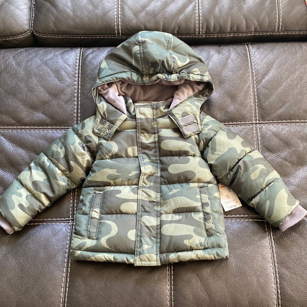 Okie Dokie 24 month Baby Boy Camo Winter Jacket